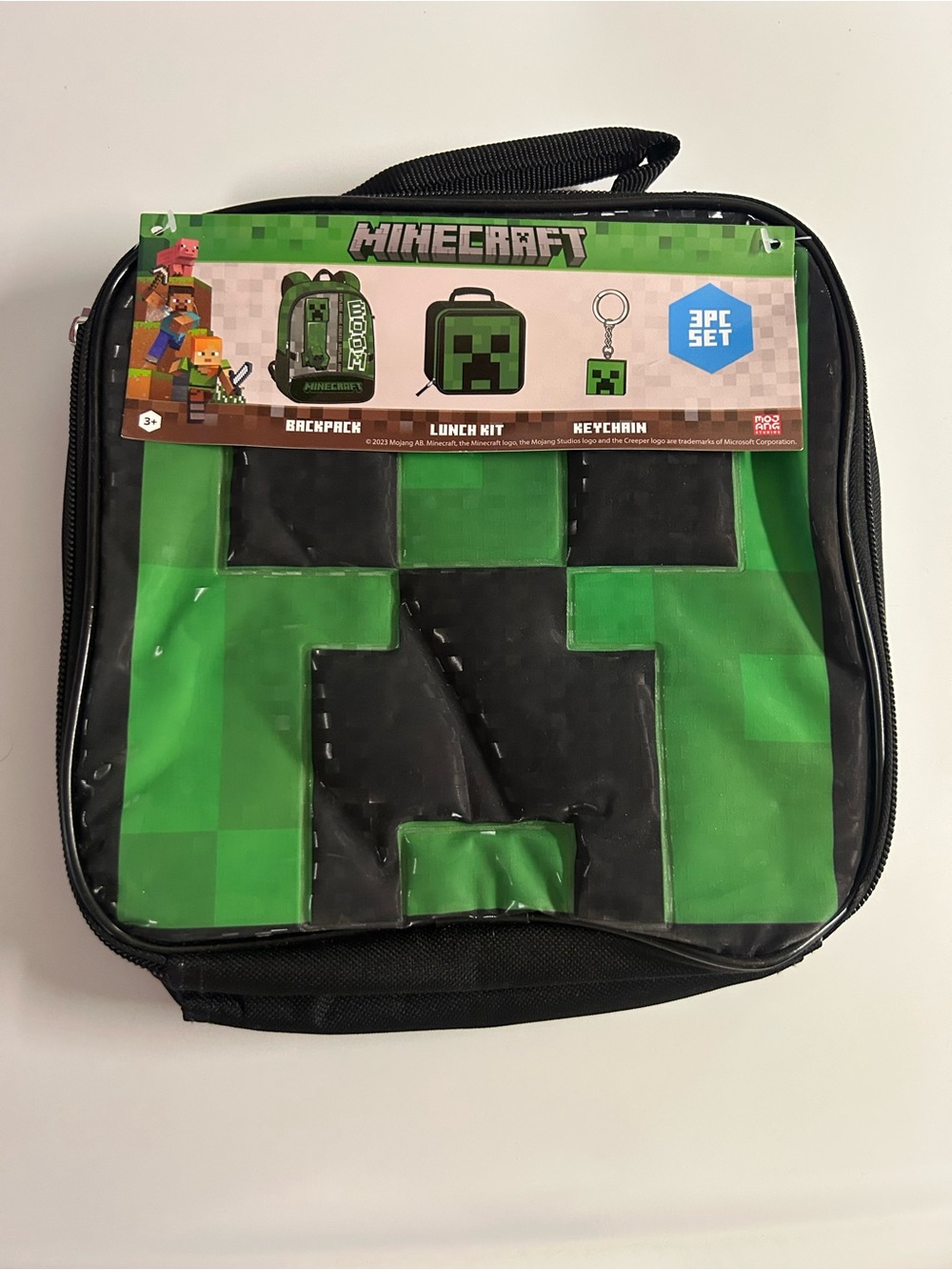 Creeper Green Lunch Kit - Minecraft